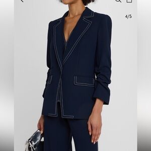 Veronica Beard navy Battista Dickey Jacket size 4